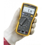 Мультиметр FLUKE 117цифровая 600мА Диод тест черный, желтый 0,55кг, фото 1