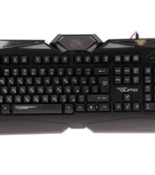 Клавиатура Qumo Dragon War Spirit проводная, USB Type-A, чёрный