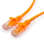 Патч-корд UTP Cablexpert cat.5e, 1м, литой, многожил. оранжевый, фото2