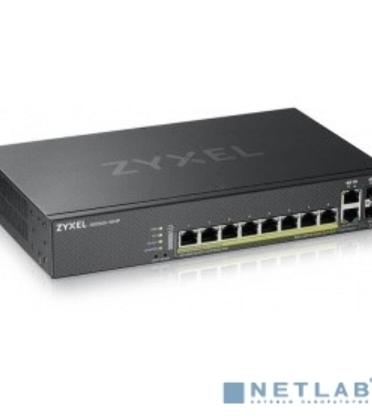 Коммутатор Zyxel NebulaFlex Pro GS2220-10HP-EU0101F 10G 8PoE+ 180W управляемый