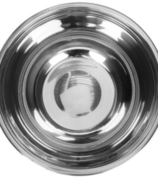 Миска из нерж стали, модель BOWL-RING-22, р-р 22x10 см, объем - 2,5 л, тм Mallony