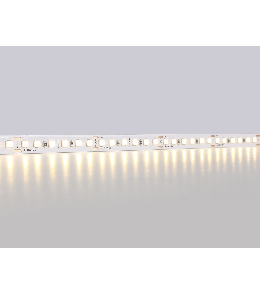 Светодиодная лента Ambrella light GS1301 2835 180Led/ 14.4W m/ 12V IP20 3000K/ 5000*8*1.2mm (2 конт.)
