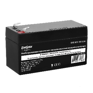 Батарея для ИБП ExeGate EX269857RUS GP12013/EXG12013 (12V 1.3Ah), клеммы F1