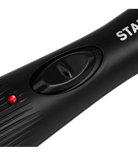Щипцы для завивки волос Starwind SHS 7035 черный/фиолетовый, 13-19 мм, 200 °C, 1 режим