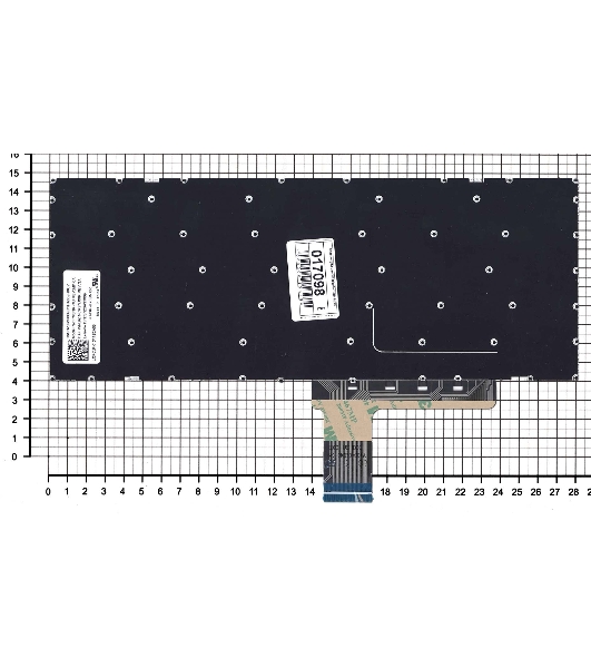 Клавиатура для ноутбука Lenovo IdeaPad 310-14ISK черная