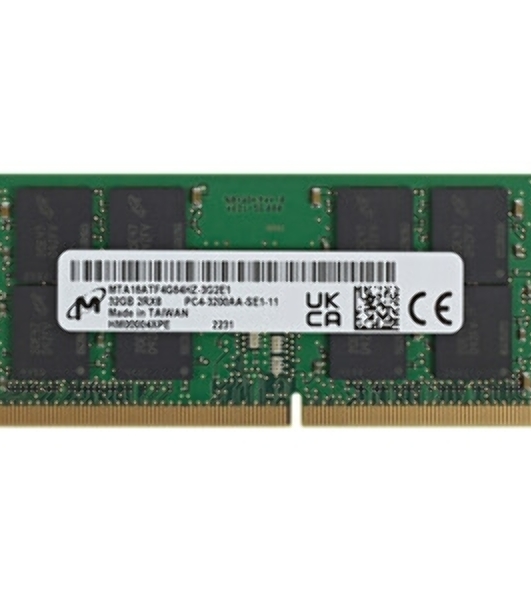 Оперативная память Crucial, DDR4, 32Gb (1x32 Gb), 3200 MHz, CL22, SO-DIMM, OEM