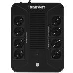 Источник бесперебойного питания UPS SAFE PRO 650, Li-AS, Br, 600/360 ВА/Вт, LED, USB, RJ11/45, SCHUKOx8, 1*7 Ач, фото3