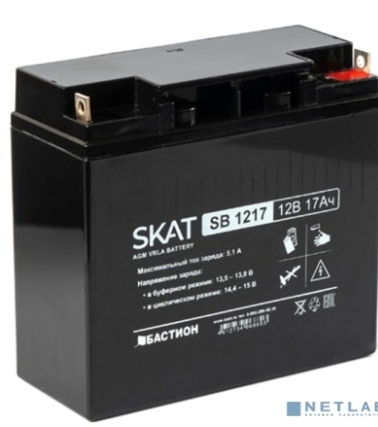 Батарея для ИБП Бастион SKAT SB 1217, 12В, 17Ач