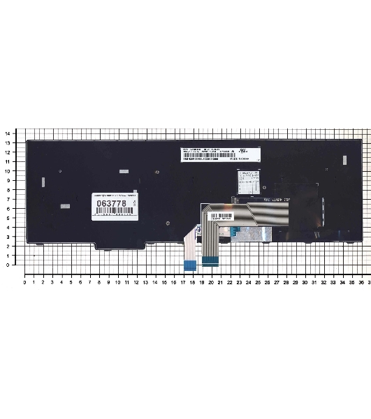 Клавиатура для ноутбука Lenovo ThinkPad E570 E575 черная