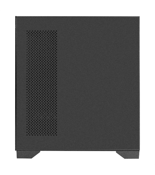 Компьютерный корпус Minitower ExeGate i3 SEA LE-NPX500 (mATX, БП 500NPX, 1хUSB+1хUSB 3.0, HD аудио, черный, передняя и боковая панели - закаленное стекло)