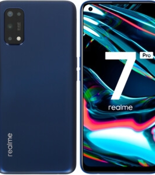 Дисплей для Realme 7 Pro OLED черный