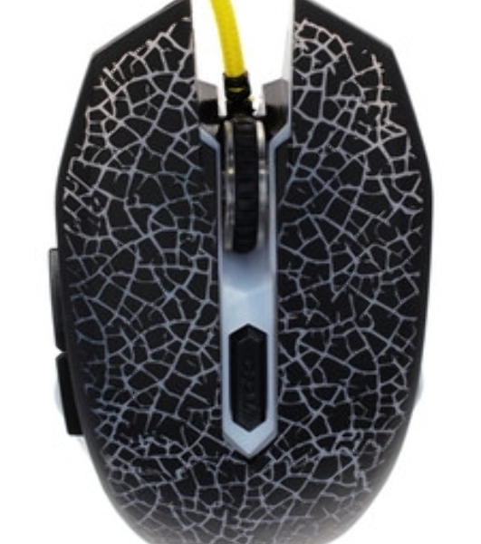 Мышь проводная Qumo Solaris M10 + коврик, проводная, оптическая, 800/1200/1600/2200 dpi