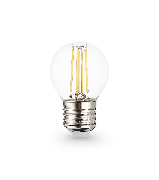 Лампа светодиодная 451524 Filament LED G45 15W E27 4000K 220-240V