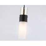 Подвесной светильник LH55101 BK/FR/TI черный/белый матовый/янтарь E14 max 40W D55*1500, фото4