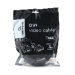 Кабель DVI-D dual link Cablexpert CC-DVI2L-BK-10, 25M/25M, 3.0м, CCS, черный, экран, феррит.кольца, пакет, фото 1