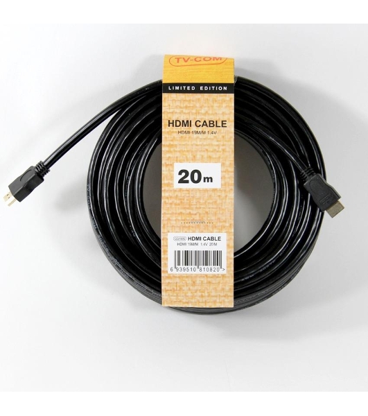 Кабель цифровой TV-COM HDMI19M to HDMI19M, V1.4+3D, 20m CG150S-20M
