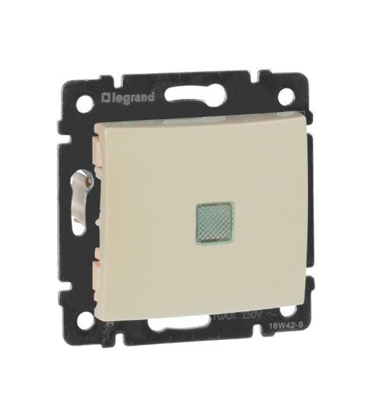 Переключатель Legrand 774326 Valena 2напр 10A с подсв, сл. кость