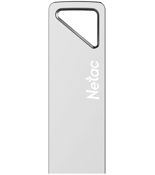 Флешка USB Netac U326 (NT03U326N-016G-20PN), 16Gb, USB 2.0, R/W 50/15, серебристый