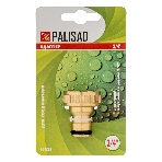 Адаптер латунный Palisad 3/4', внутренняя резьба, фото2