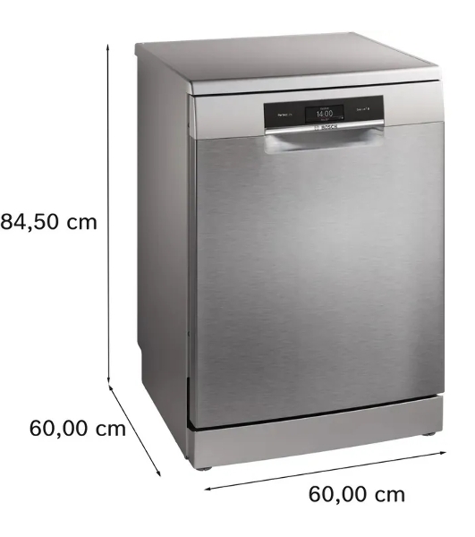 Посудомоечная машина Bosch SMS8ZDI86Q, серебристый, 60 см, 13 компл., 40 дБ, класс A+++