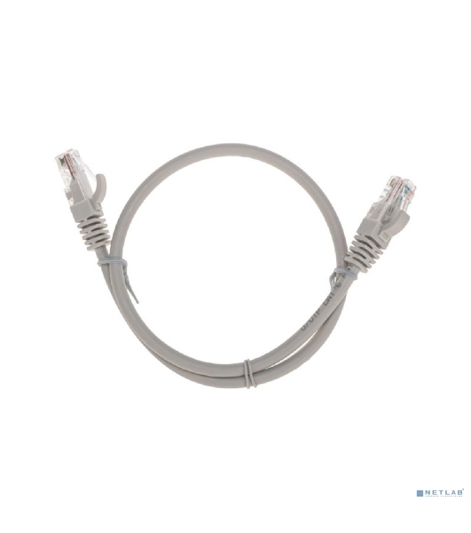 Патч-корд U/UTP Rexant cat.6, RJ45-RJ45, неэкранированный, 26AWG, LSZH, серый, 0.5 м