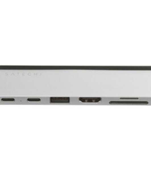USB-концентратор двойной Satechi ST-HSP9P, USB Type-C, USB Type-C/SDXC/SDHC/SD/micro SD/USB/HDMI, USB