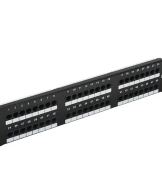 Патч-панель Lanmaster NM-PPU48C 19' 2U 48xRJ45 кат.5e UTP