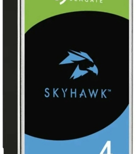 Жесткий диск Seagate 4Tb Skyhawk (ST4000VX016) OEM Serial ATA III, 5400 rpm, 256mb, для видеонаблюдения