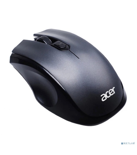 Мышь беспроводная Acer OMR030 черный, 1600 dpi, радиоканал, USB, кнопки - 4