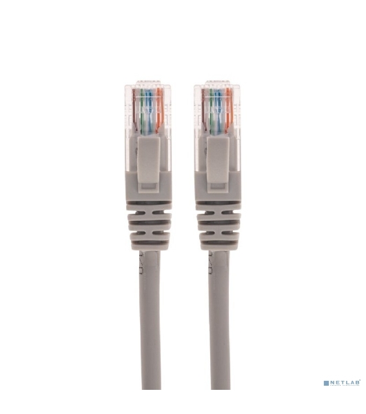 Патч-корд U/UTP Rexant cat.6, RJ45-RJ45, неэкранированный, 26AWG, LSZH, серый, 0.5 м