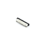 Разъем FPC Half Coverage Top Contact 0.8K-BS-10PWB 10 pin высота 2мм шаг 0,8мм, фото 1