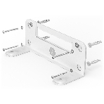 Крепеж настенный Accessory Logitech,Wall Mount for Video BARS, фото26