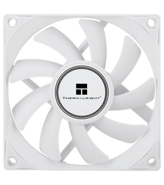 Вентилятор корпусный Thermalright TL-8015W (80x80x15mm, 4-pin PWM, 28.4CFM, 23.3dBA, 2200RPM, White)