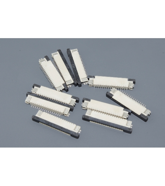 Разъем FPC Half Coverage Bottom Contact 0.8K-BX-16PWB 16 pin высота 2мм шаг 0,8мм 10 шт
