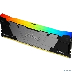 Оперативная память Kingston Fury Renegade, DDR4, 8Gb (1x8GB), 3200MHz, CL16, DIMM, с радиатором, серебристый, RGB, черный, фото3