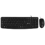 Комплект клавиатура+мышь Oklick S603 проводной, USB, 1200 DPI, чёрный, фото14