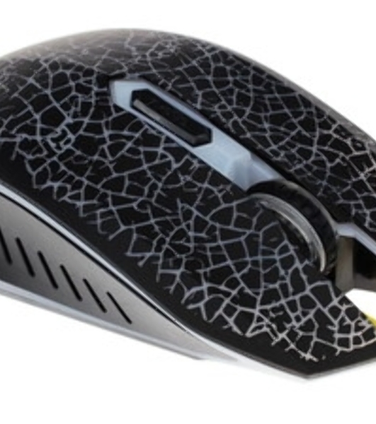 Мышь проводная Qumo Solaris M10 + коврик, проводная, оптическая, 800/1200/1600/2200 dpi