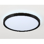 Потолочный светодиодный светильник Ambrella light FZ3055 BK черный IP44 33W+10W 6400+6400К D370*40 (Без ПДУ), фото6