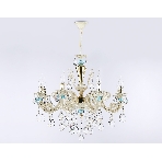 Светильник Ambrella light TR4926/8 GD/WH/CL золото/белый/прозрачный E14*8 max 40W D740*630, фото 1