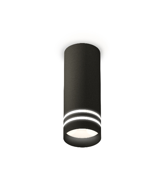 Светильник Ambrella Light XS7443013 SBK/FR черный песок/белый матовый MR16 GU5.3 (C7443, N7142)
