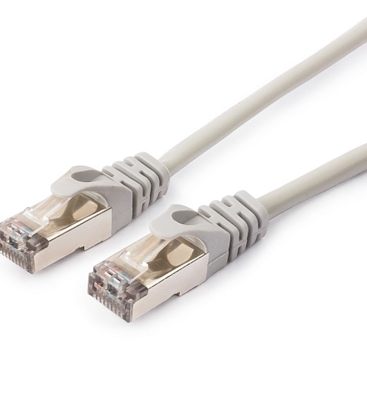 Патч-корд FTP Cablexpert cat.6, 15м, литой, многожильный, серый