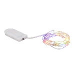 Гирлянда Neon-night 'Роса' с крупными каплями 2 м, 20 LED, цвет свечения мультиколор, 2хCR2032 в комплекте, тонкий батарейный блок, фото3