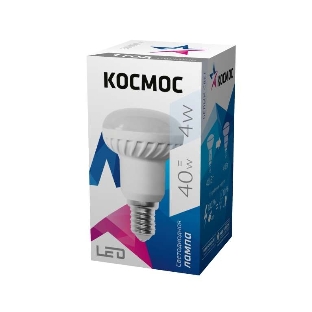 Лампа светодиодная Космос LED R39 4Вт 220В E14 4500К