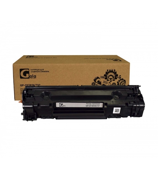 Картридж лазерный GalaPrint GP-CF283X/737 черный (2400 стр.) для HP LaserJet Pro MFP M127fn/M127fw/M201n/dw/M225dn/dw/Canon iC MF211/212/215/216/222/223/224/226/217/227/229