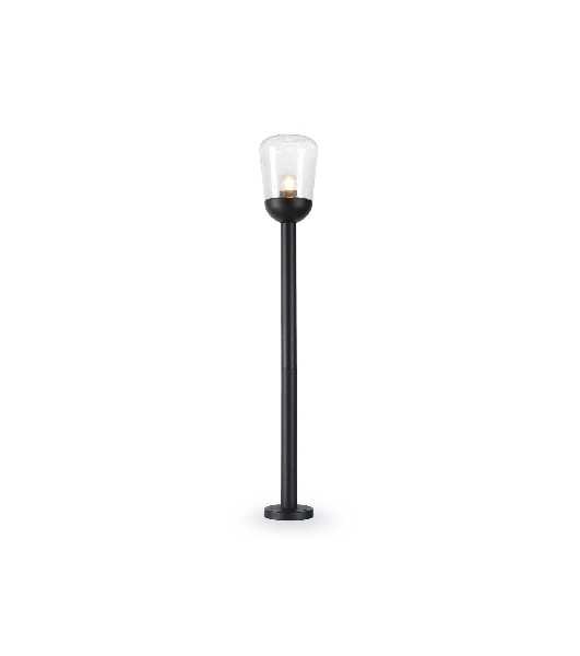 Светильник Ambrella light ST2092 BK/CL черный/прозрачный IP54 E27 max 40W D150*950