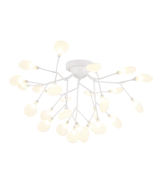 Светильник Ambrella light TR3011/27 WH/FR белый/матовый G4/27 max 20W D730*430