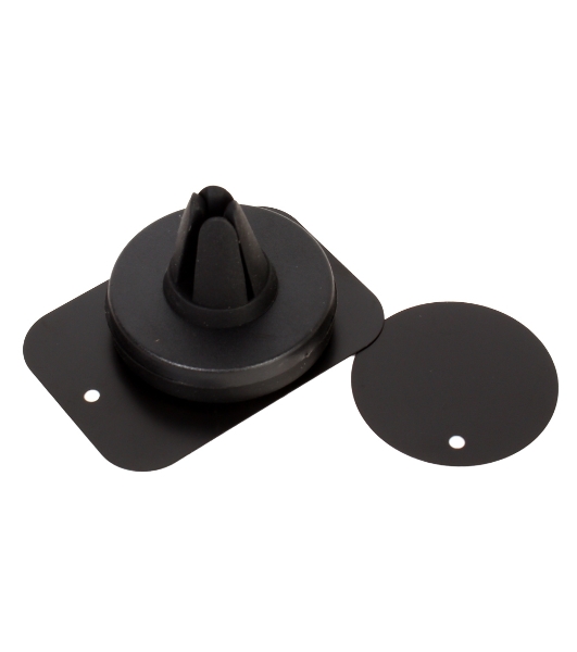 Автомобильный держатель Ginzzu GH-381M в вентиляционную решетку, универсальный, магнитный, черный