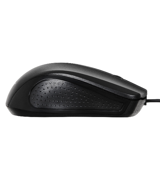 Мышь проводная Acer OMW010 черный, 1200 dpi, USB, кнопки - 3