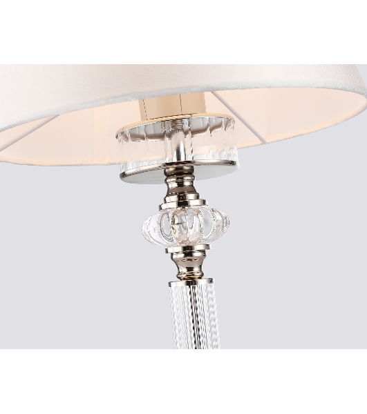 Светильник Ambrella light LH71007 BN/WH никель/белый E14 max 40W D260*505