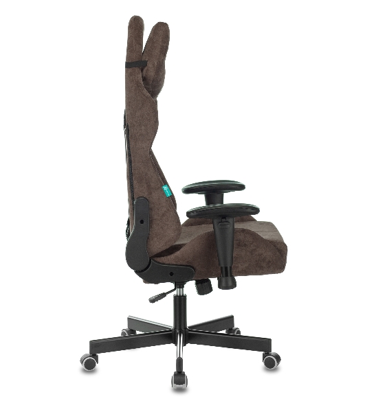 Кресло Бюрократ VIKING KNIGHT LT10 FABRIC коричневый, ткань, 120 кг, механизм качания